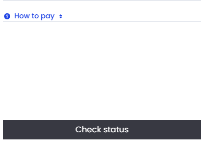 Panduan Check Status